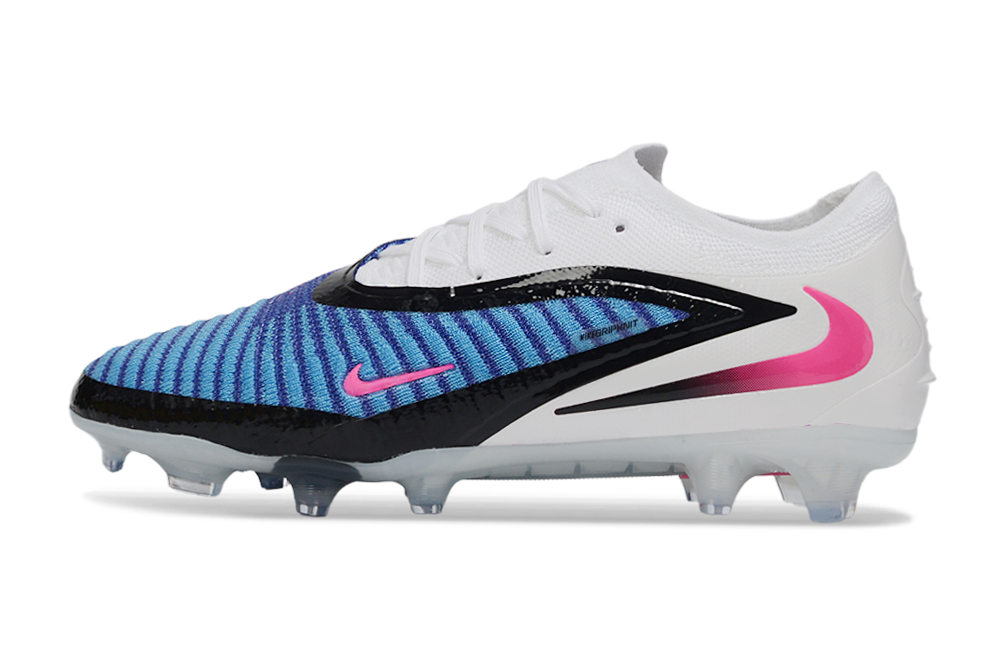 Nike Phantom 6 Low Cut FG Attack - Racer Blue/Pink Blast/White