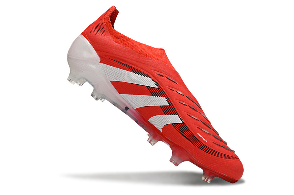 adidas Predator Laceless FG Pure Victory - Lucid Red/Footwear White/Core Black