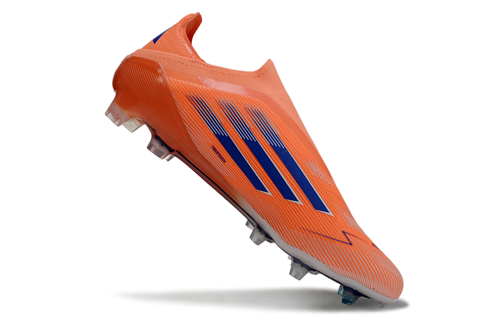 adidas F50 Laceless AG Coral Blaze - Beam Orange/Lucid Blue/Footwear White