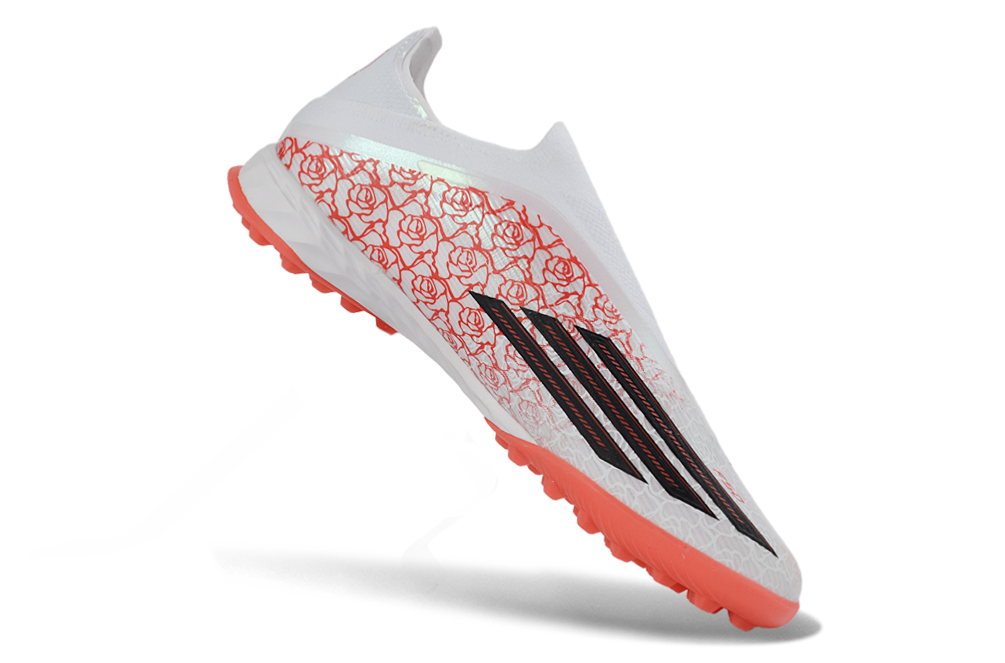adidas F50 Laceless FG/AG Lamine Yamal - Mini Foot Footwear White/Core Black/Lucid Red