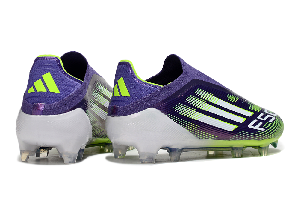 adidas F50 Laceless FG Radiant Blaze - Purple Rush/Footwear White/Lucid Lemon