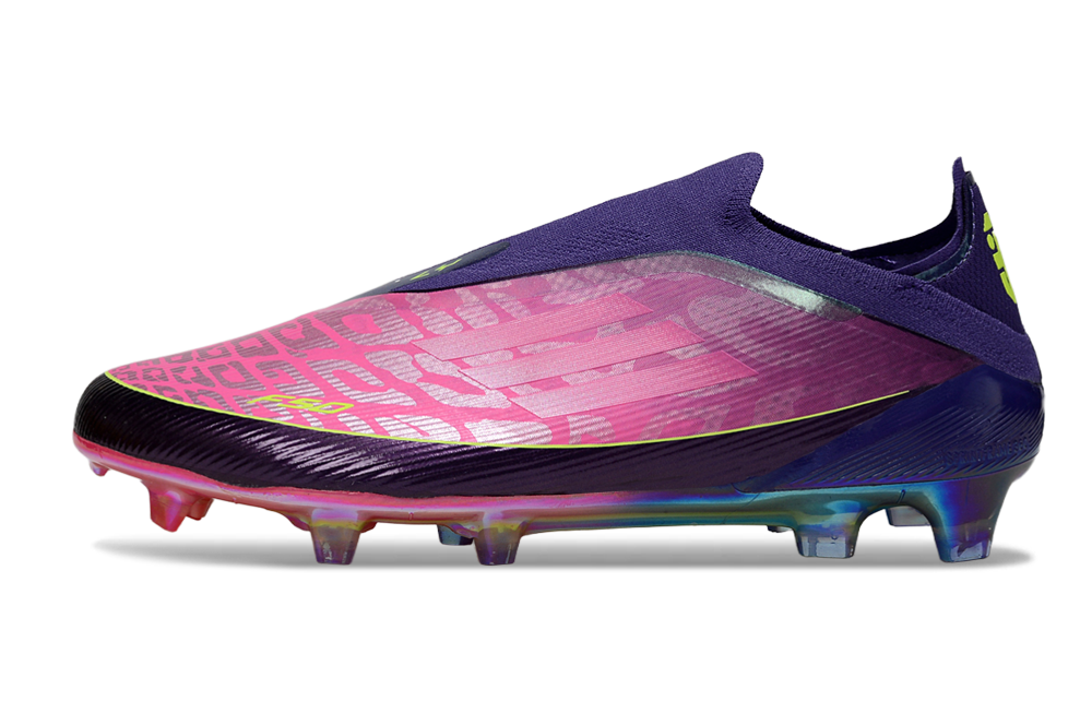 Adidas F50 Laceless FG Lamine Yamal - Unity Purple/Footwear White/Lucid Lemon