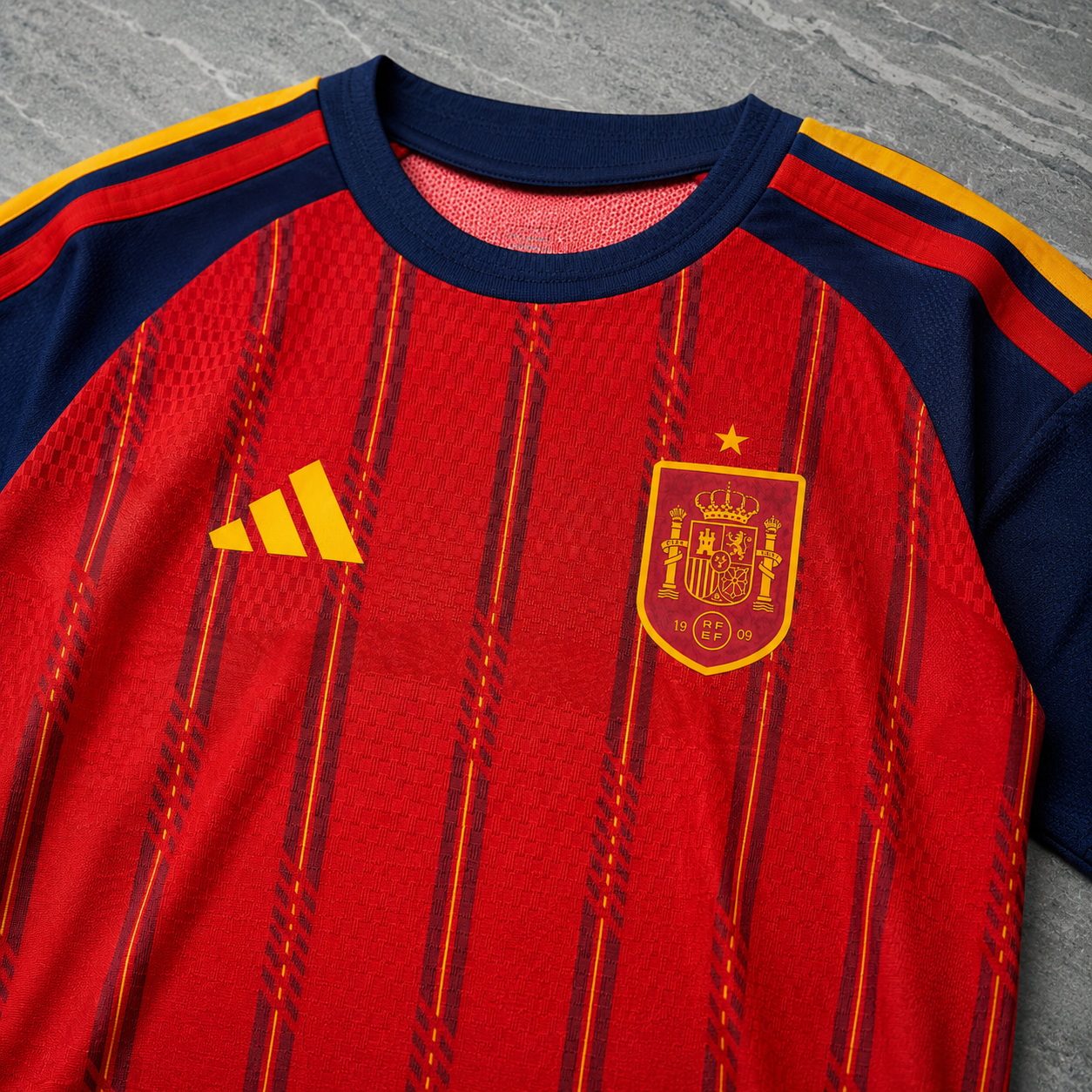 Maillot extérieur Espagne "Élégance Vintage" Coupe du Monde 2026