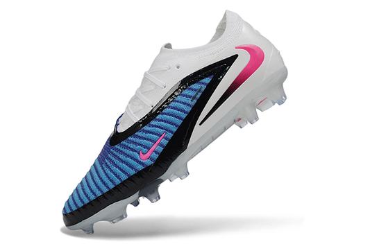 Nike Phantom 6 Low Cut FG Attack - Racer Blue/Pink Blast/White