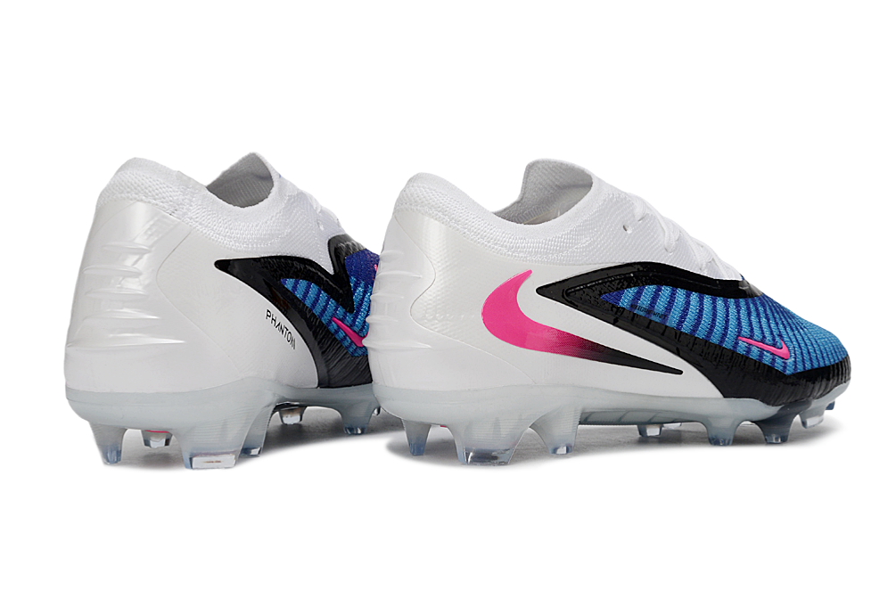 Nike Phantom 6 Low Cut FG Attack - Racer Blue/Pink Blast/White