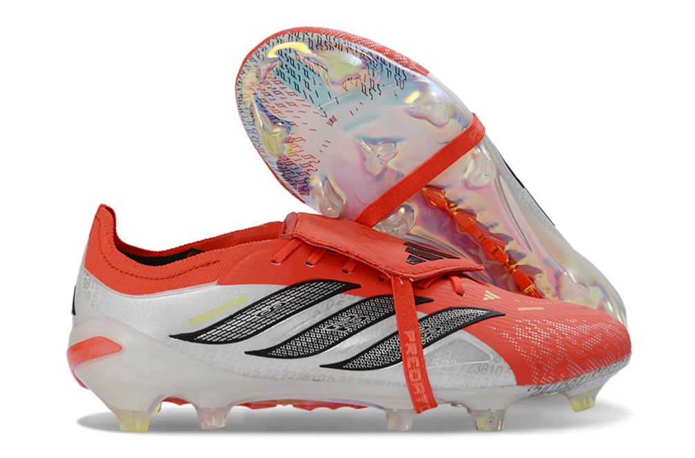 Adidas Predator Fold-over Tongue FG Born For Goals - Lucid Red/Core Black/Footwear White