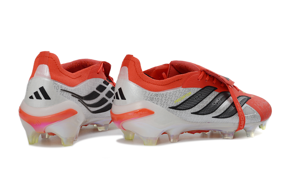 Adidas Predator Fold-over Tongue FG Born For Goals - Lucid Red/Core Black/Footwear White