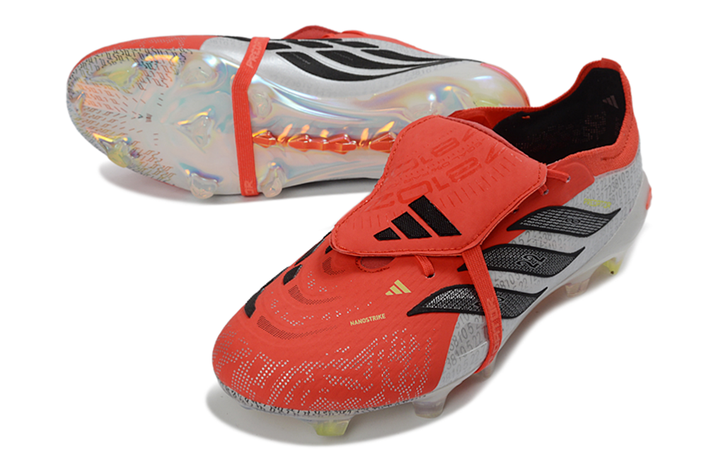 Adidas Predator Fold-over Tongue FG Born For Goals - Lucid Red/Core Black/Footwear White