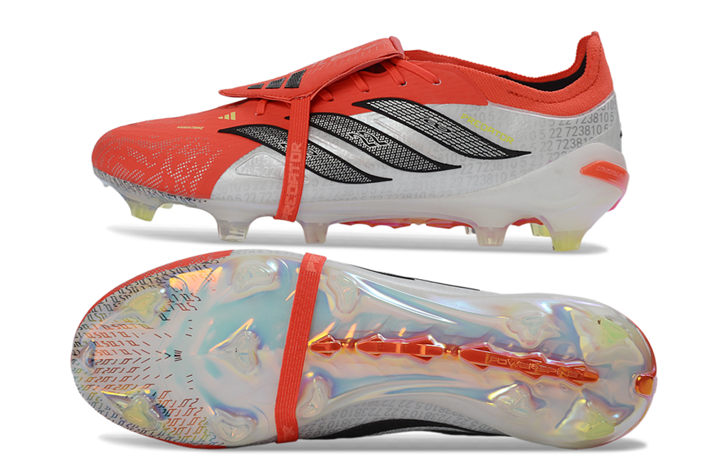 Adidas Predator Fold-over Tongue FG Born For Goals - Lucid Red/Core Black/Footwear White