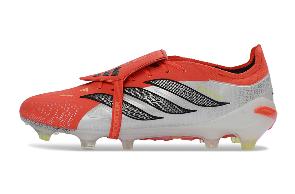 Adidas Predator Fold-over Tongue FG Born For Goals - Lucid Red/Core Black/Footwear White