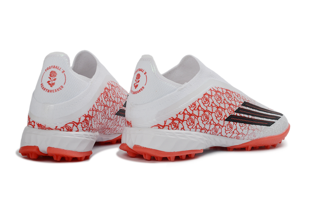 adidas F50 Laceless FG/AG Lamine Yamal - Mini Foot Footwear White/Core Black/Lucid Red