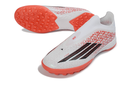 adidas F50 Laceless FG/AG Lamine Yamal - Mini Foot Footwear White/Core Black/Lucid Red