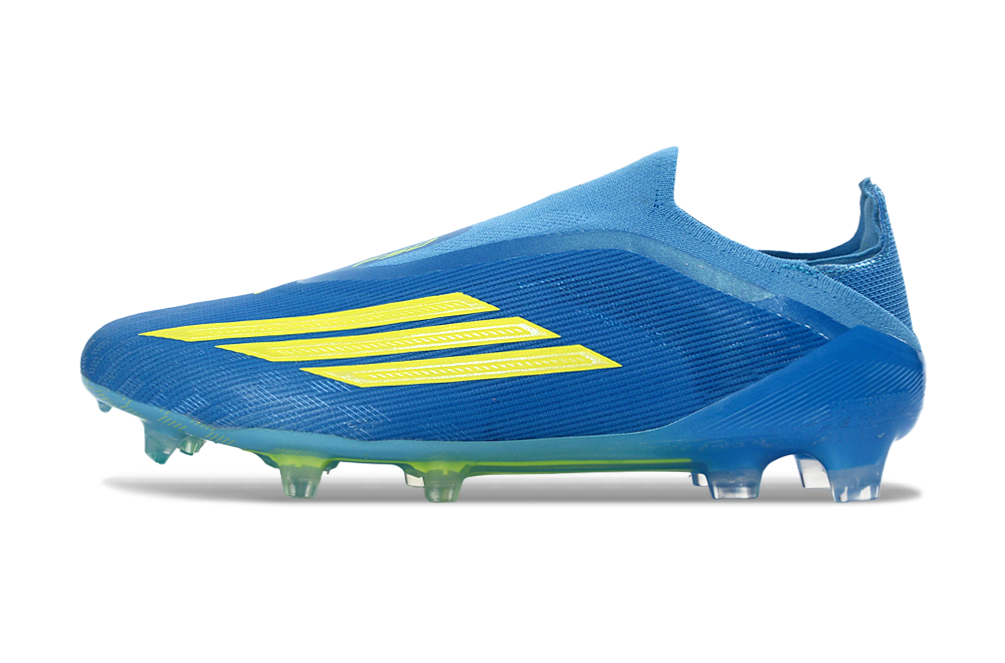 adidas F50 Laceless FG Ice Cold Precision - Lucid Ray Blue/Solar Yellow/Light Utility Aqua