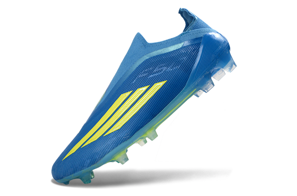 adidas F50 Laceless FG Ice Cold Precision - Lucid Ray Blue/Solar Yellow/Light Utility Aqua