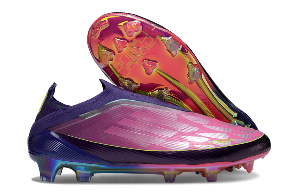 Adidas F50 Laceless FG Lamine Yamal - Unity Purple/Footwear White/Lucid Lemon