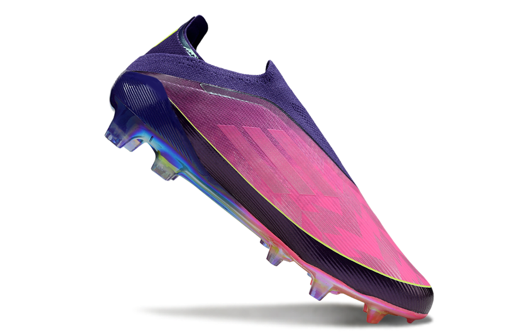 Adidas F50 Laceless FG Lamine Yamal - Unity Purple/Footwear White/Lucid Lemon