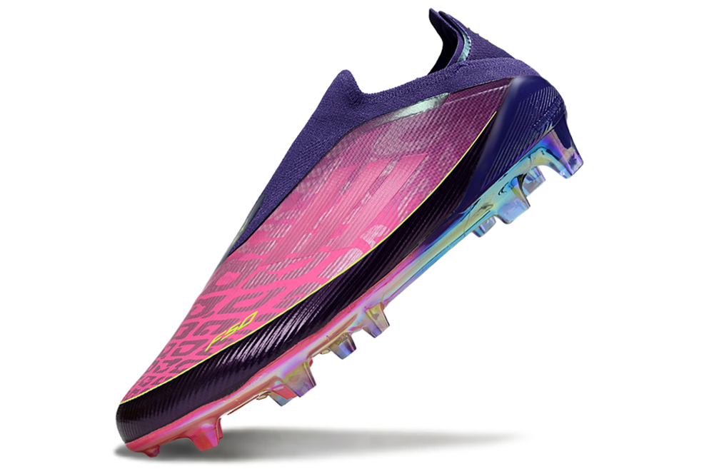 Adidas F50 Laceless FG Lamine Yamal - Unity Purple/Footwear White/Lucid Lemon